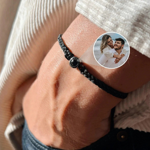 A Meaningful Gift  The Personalized Circle Photo Bracelet